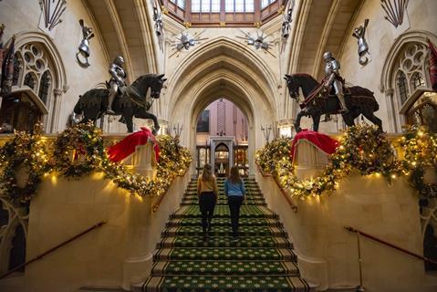 Windsor Castle at Christmas