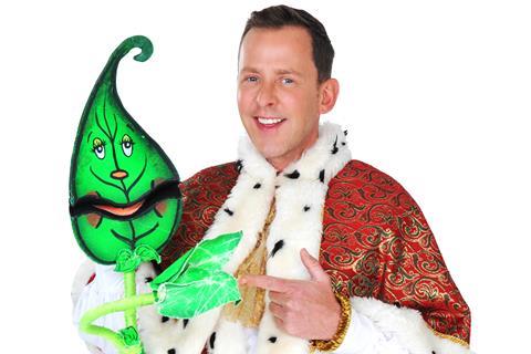 Scott Mills in Jack and the Beanstalk