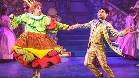 A pantomime at Yvonne Arnaud Theatre