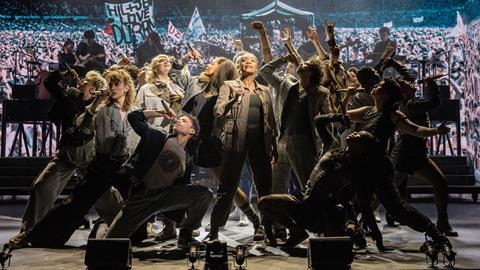 The cast of Just For One Day - The Live Aid Musical.