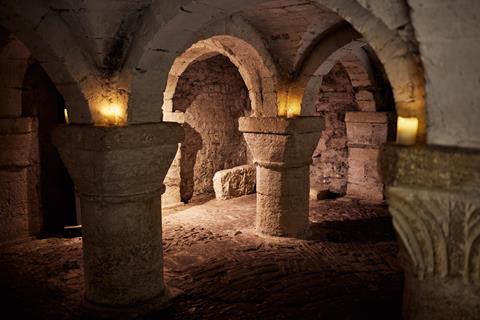 Oxford Castle crypt