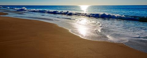 El Cotillo Castillo Beach in Fuerteventura, one of the Canary Islands of Spain