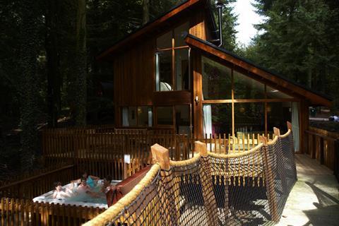 Forest Holiday's Golden Oak Treehouse in Gloucestershire