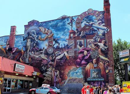 One of Philadelphia's 4,000 murals