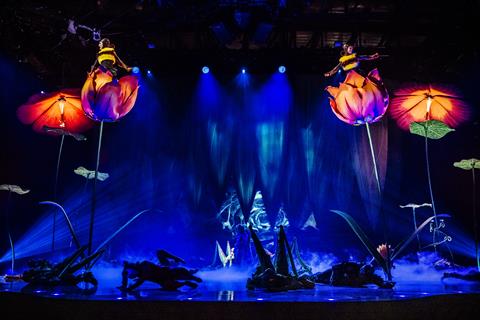 Performance from Cirque du Soleil's OVO show