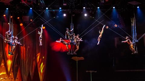 Performance from Cirque du Soleil's OVO show