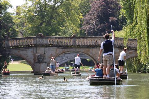 Punting on the River Cam