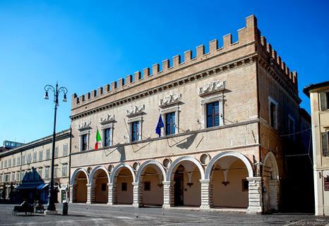 Palazzo Ducale, Pesaro in Italy