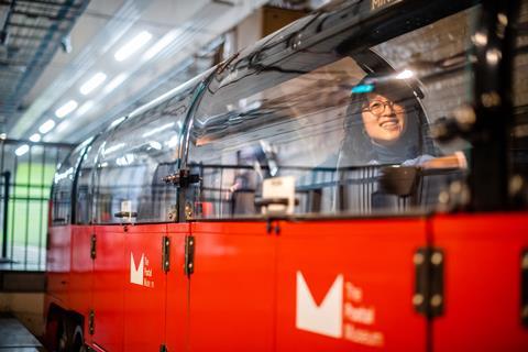 Mail Rail at The Postal Museum in London