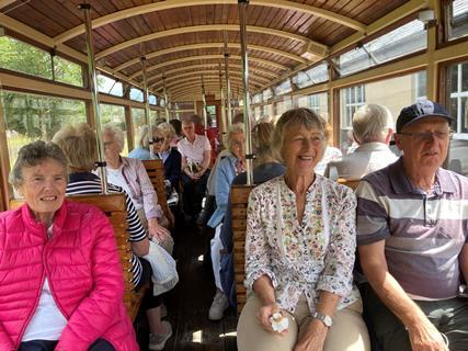Members of the Knole U3A group enjoy a trip to Merthyr Tydfil, Wales