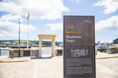 Mayflower 400 anniversary, Plymouth