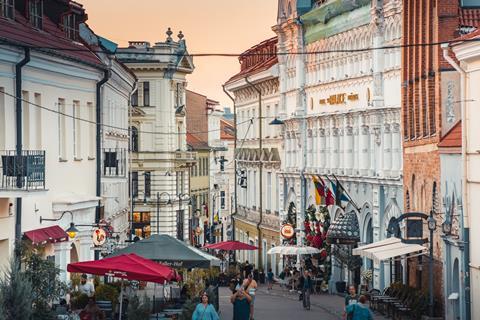 Vilnius Old Town in Lithuanie