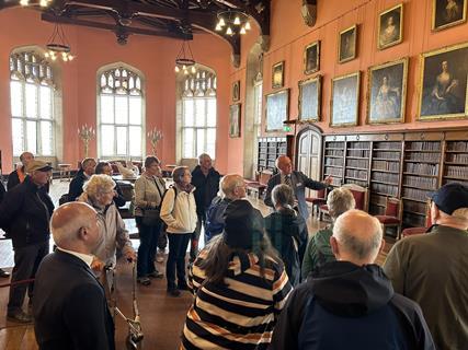 Readers at Raby Castle July 2024