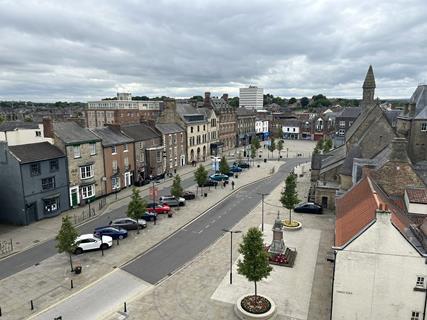 View from Auckland Tower across Bishop Auckland (Reader Club trip, July 2024)