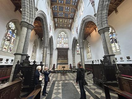 St Peter’s Chapel at Auckland Castle (Reader Club trip, July 2024)