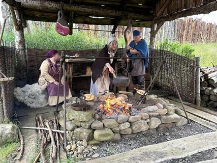 Viking Village at Kynren (Reader Club weekend, July 2024)