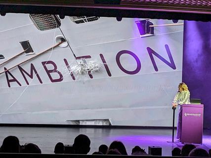 Ambassador Cruise Line's Ambition ship