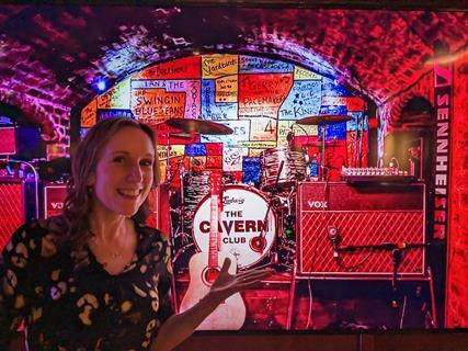 GLT editor Keeley Rodgers checks out the ship’s Cavern Club which hosts a variety of musicians.