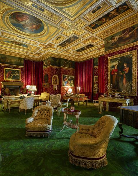 The State Drawing Room in Longleat House.
