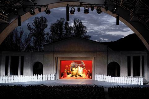 Oberammergau Passion Play stage