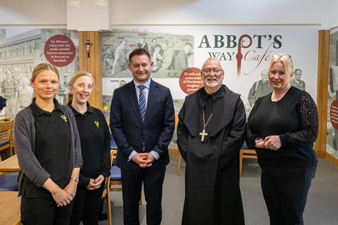 Abbot's Way Cafe, Buckfast Abbey, Dartmoor