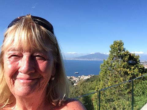Christine Taylor's Italy holiday