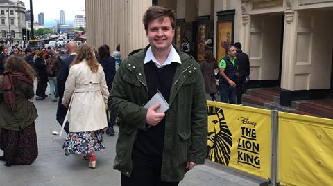 Harry Rogers at The Lion King