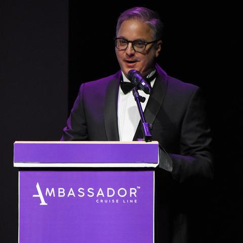 Christian Verhounig opening the naming ceremony