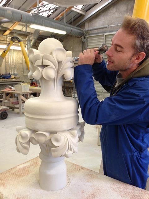 Alan Spittle, Salisbury Cathedral's stone mason