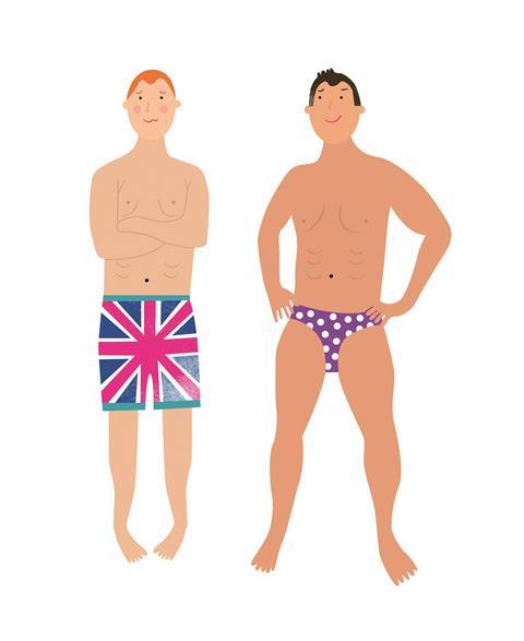 British swimming shorts v French swimming shorts