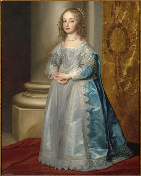 A portrait of young Princess Mary