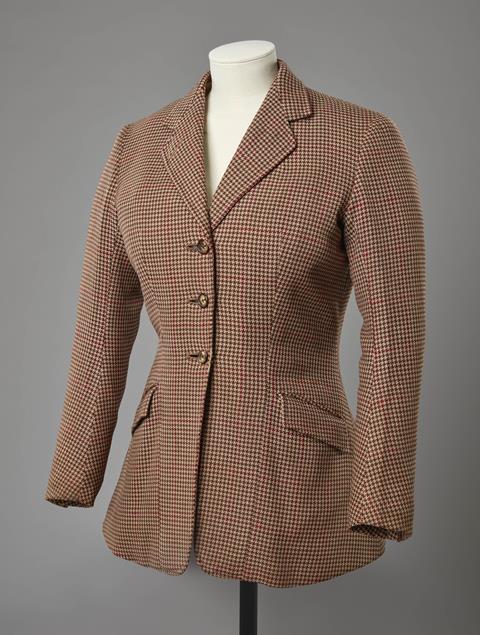 Hacking Jacket worn by Queen Elizabeth II.