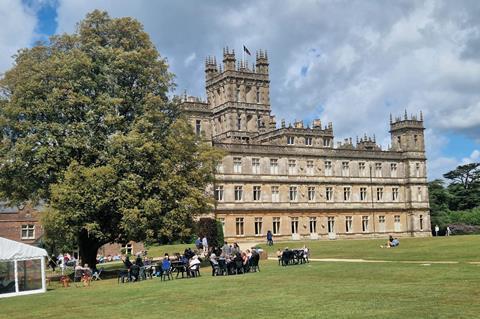 St. Oswald's Day Trippers visit Highclere Castle & Gardens.