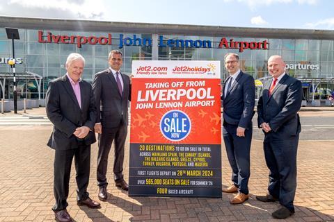 Jet2, Liverpool John Lennon Airport