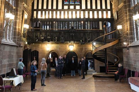 CTA delegates visited St Mary's Guildhall in Coventry as part of the event