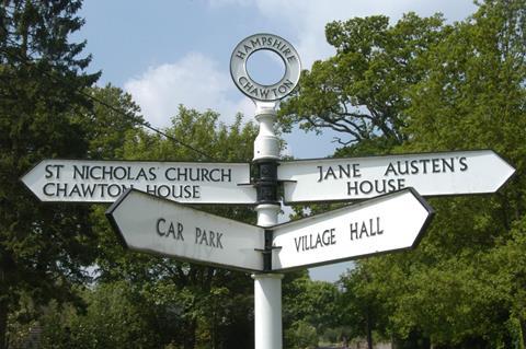 Jane Austen's House trail CREDIT Visit Hampshire