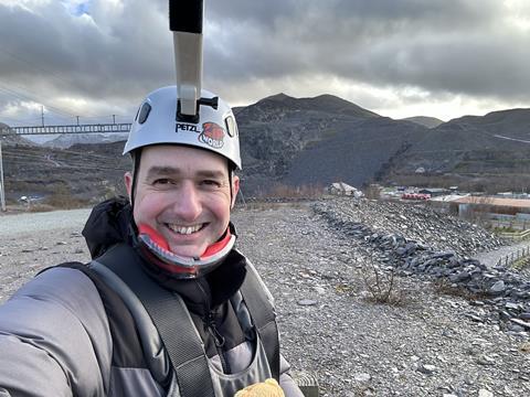 Rob at Zip World