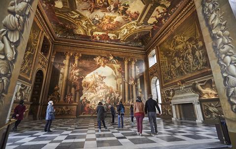 Painted Hall, Old Royal Naval College, Greenwich