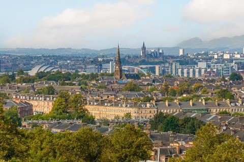 Cityscape of Glasgow