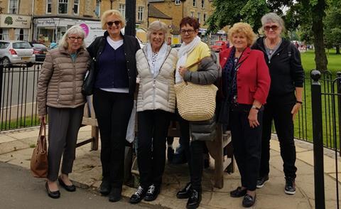 Oddfellows group visiting Bourton-on-the-Water