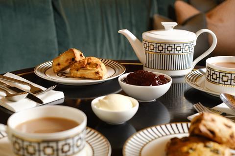 Afternoon tea at the Theatre Royal Drury Lane, London