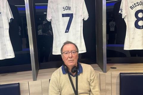 Trevor at the Tottenham Hotspur Stadium