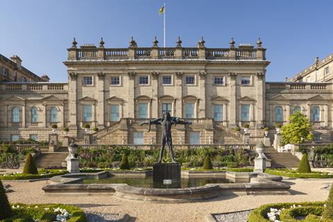 The Terrace at Harewood House, Yorkshire
