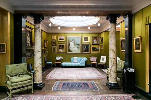 The Silk Room at Leighton House, London