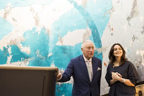 King Charles visiting Leighton House in London
