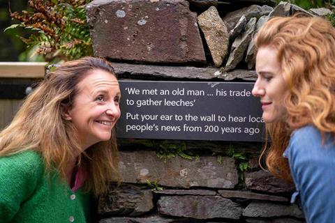 Audio guide at Wordsworth Grasmere