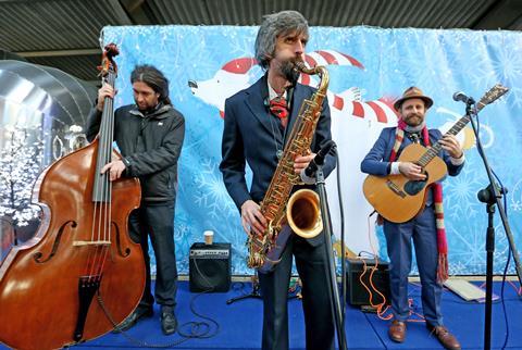 Live music at the Winter Fair