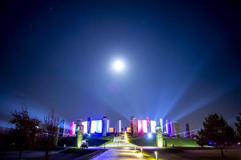 Illuminated Arboretum at the National Memorial Arboretum