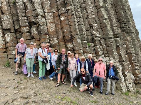 GOTT 2 TRAVEL group at Giant's Causeway