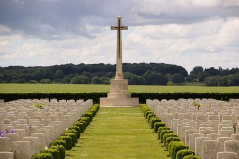 Somme battlefield
